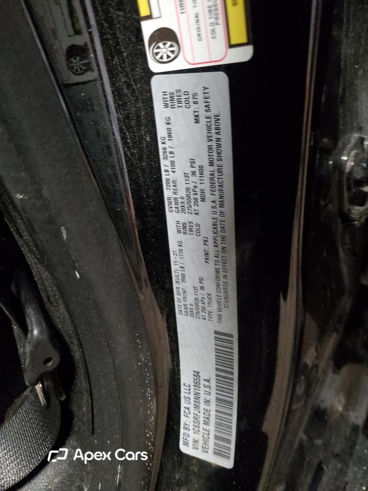 RAM 1500 2022