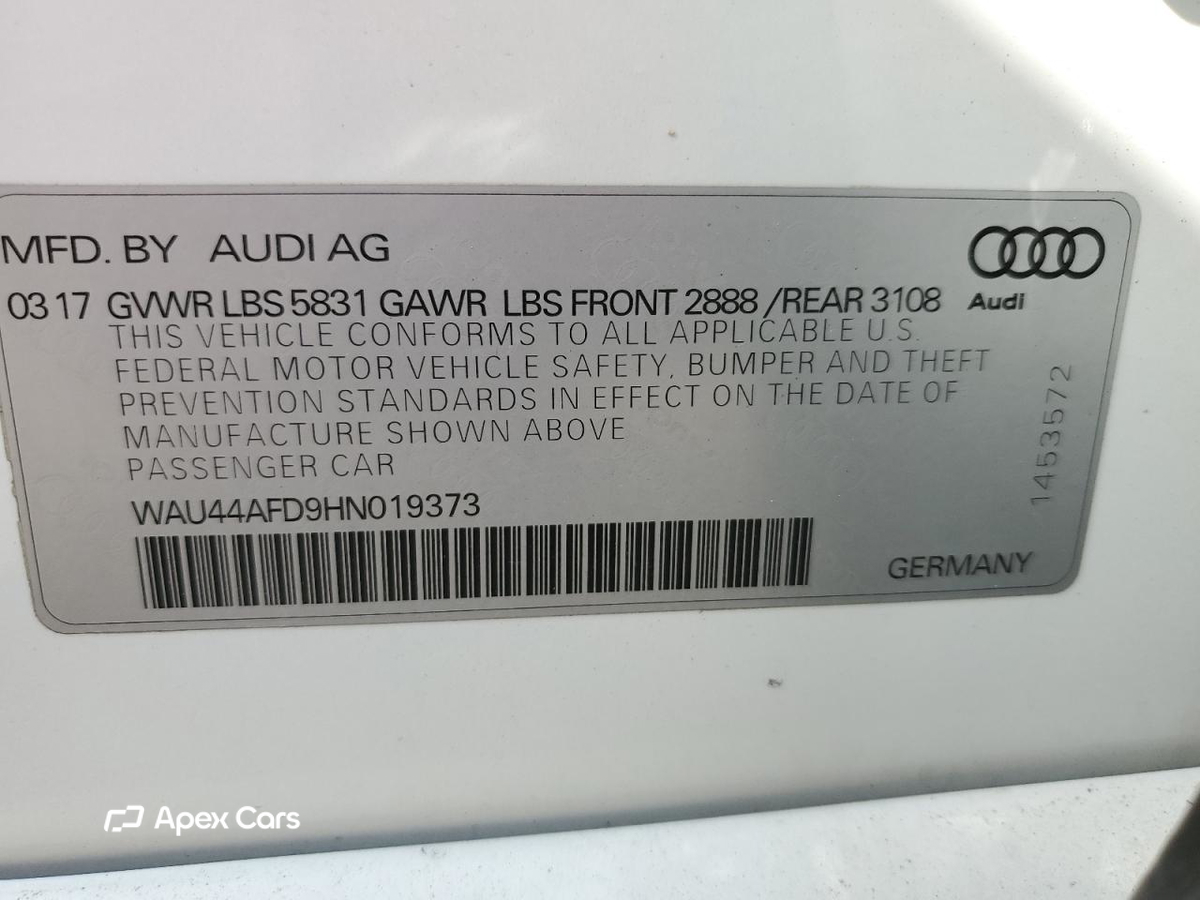 Audi A8 2017