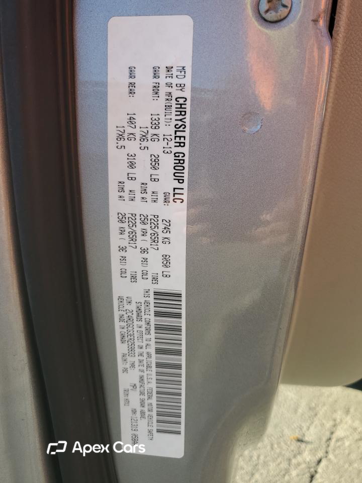 Dodge Caravan 2014