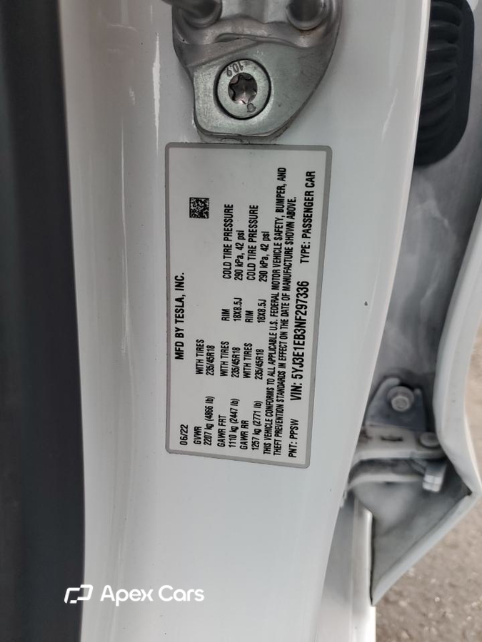 Tesla Model 3 2022