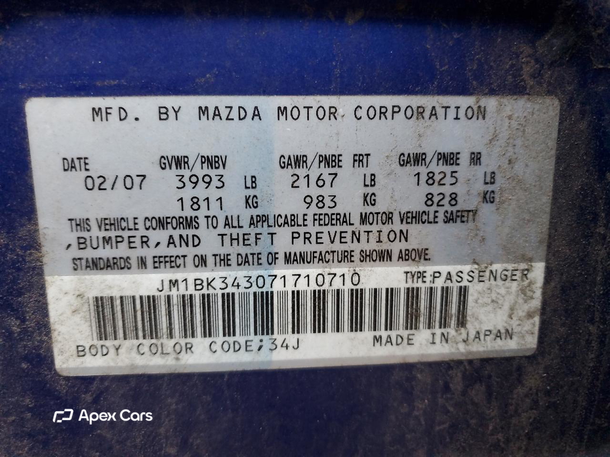 Mazda 3 2007