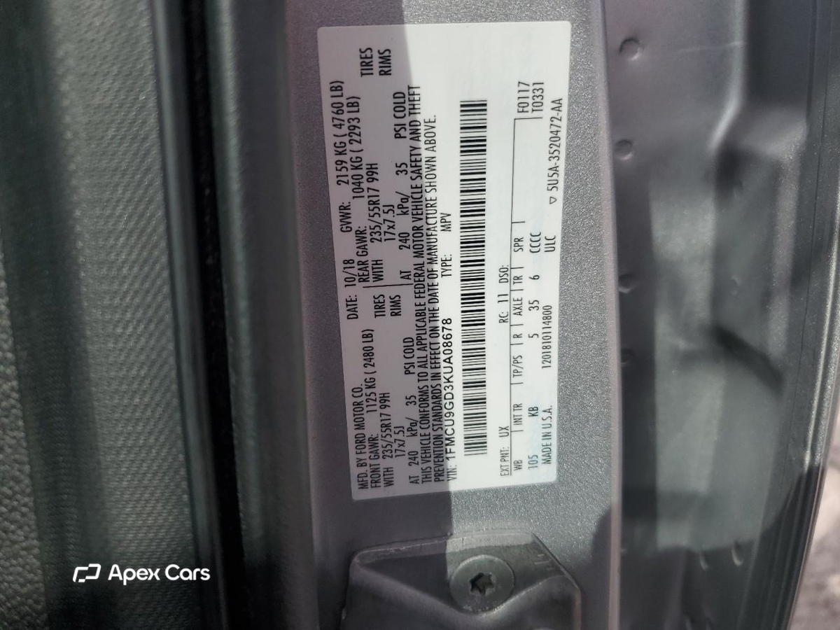 Ford Escape 2019