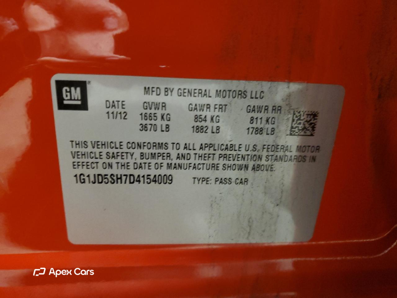 Chevrolet Sonic 2013