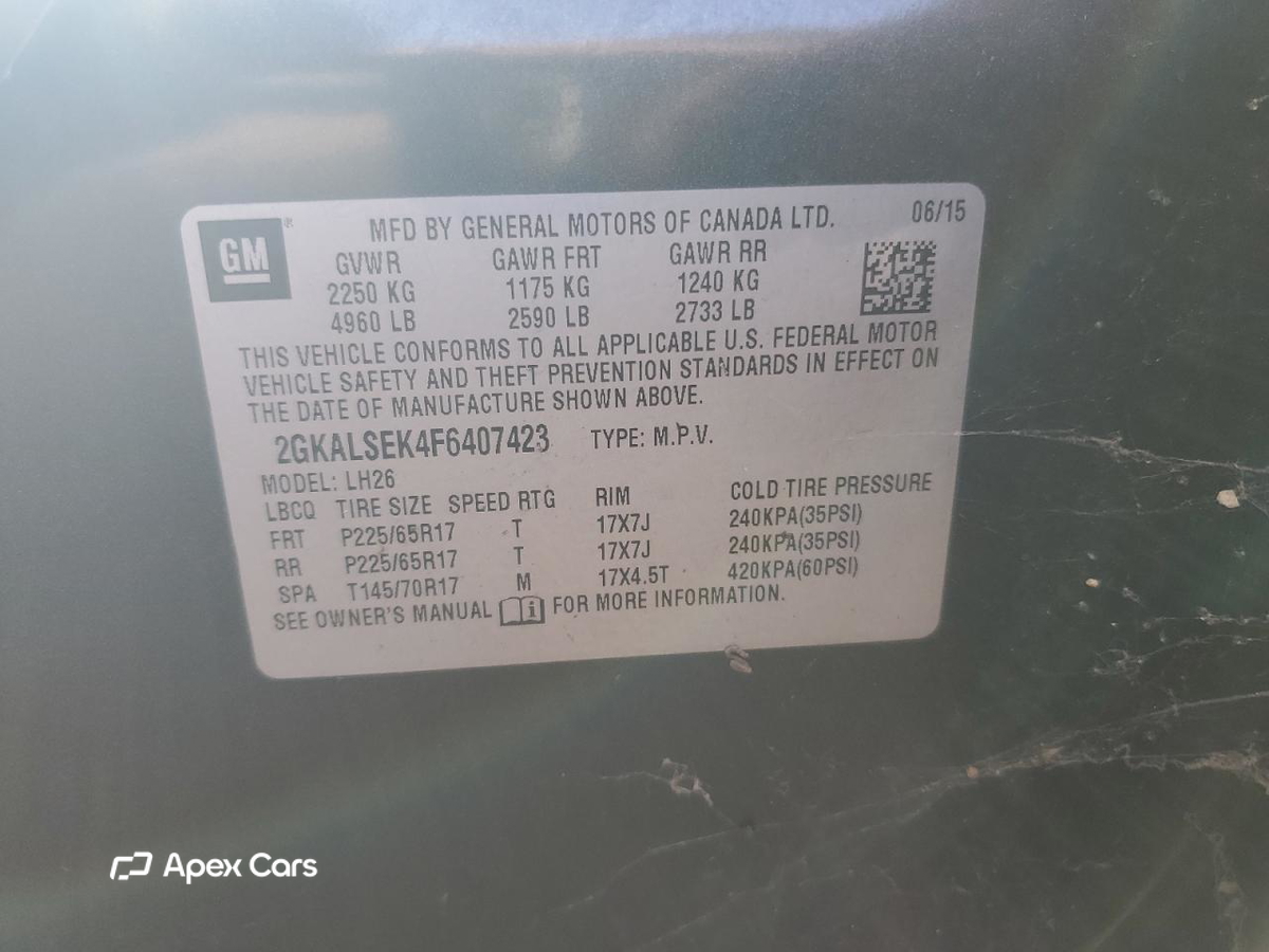 GMC Terrain 2015