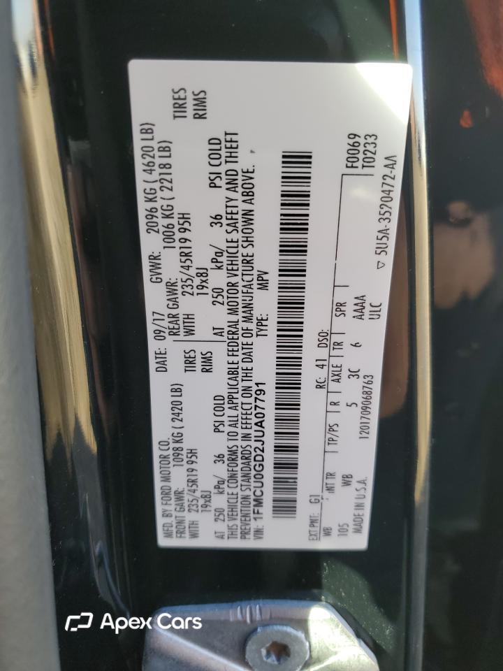 Ford Escape 2018