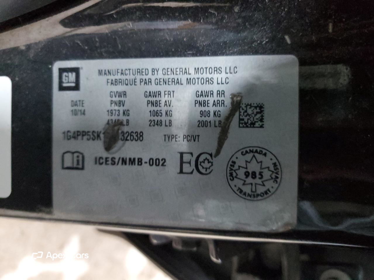 Buick Verano 2015