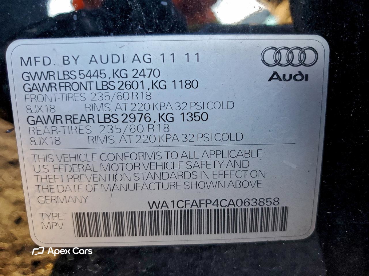 Audi Q5 2012