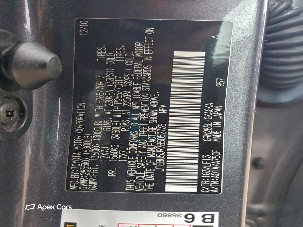 Toyota 4Runner 2011