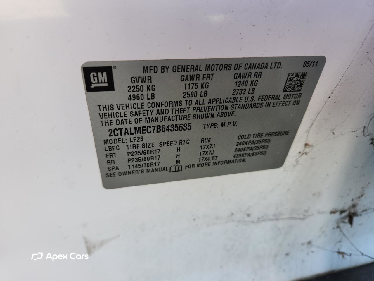 GMC Terrain 2011