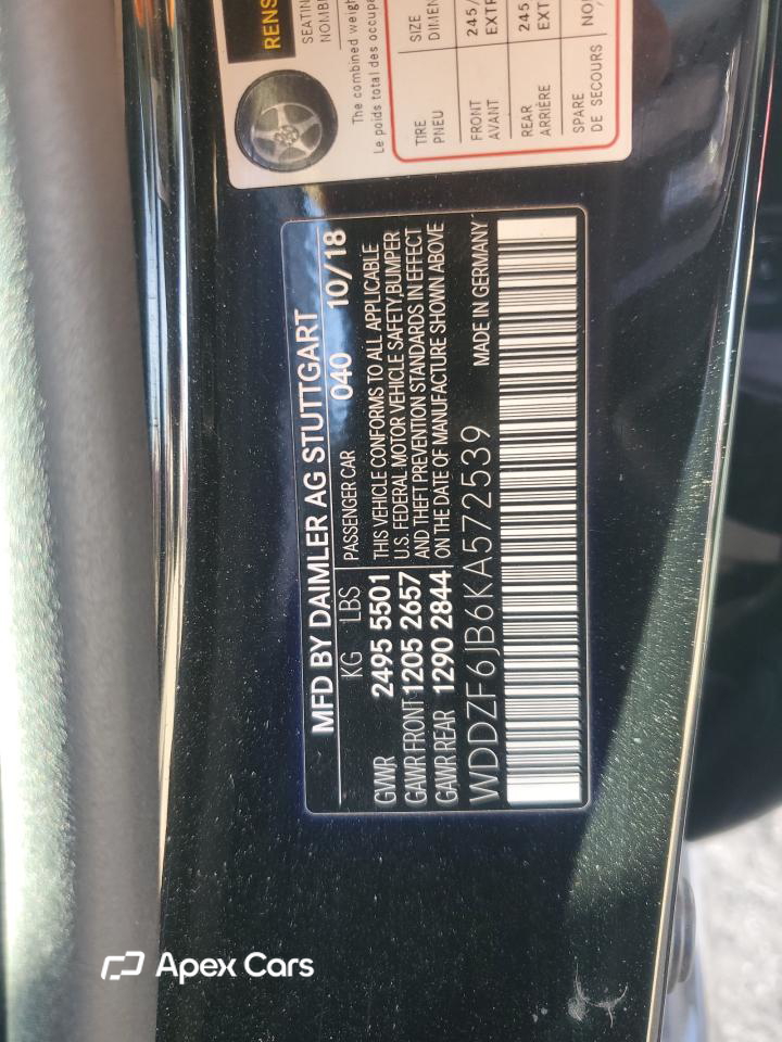 Mercedes-Benz E-klasse 2019