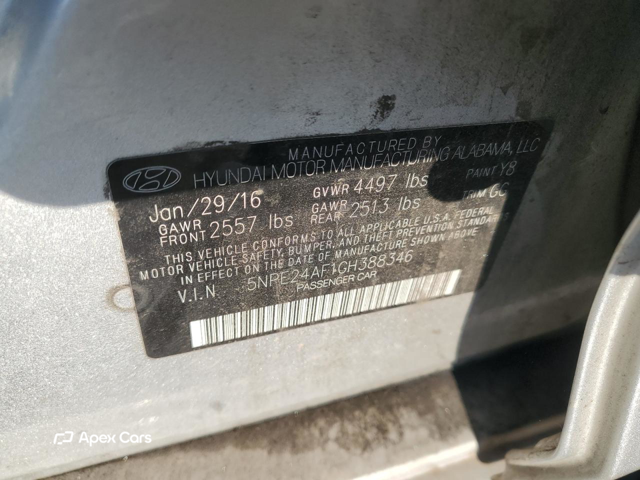 Hyundai Sonata 2016