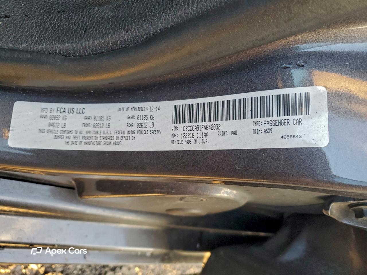 Chrysler 200 2015