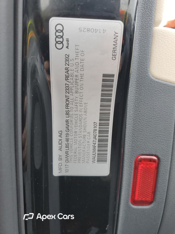 Audi A4 2018