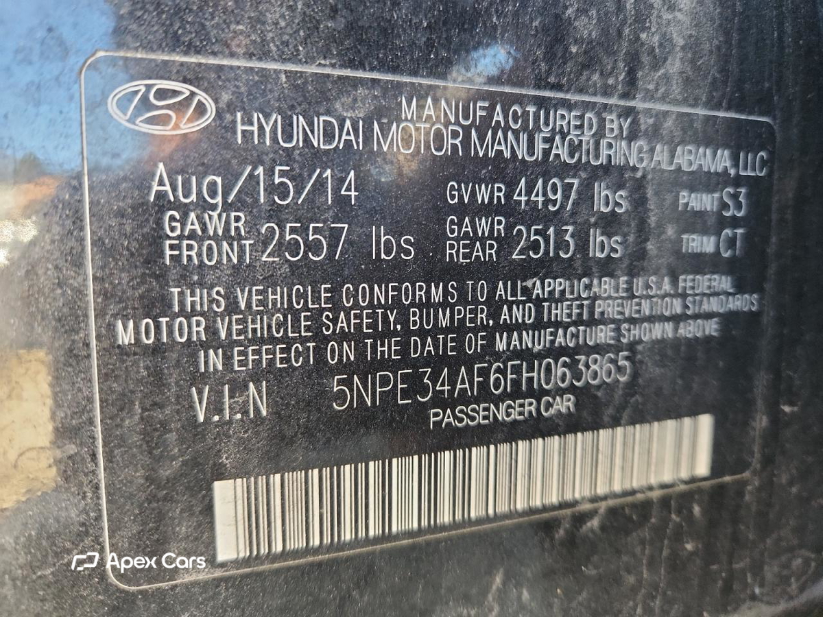 Hyundai Sonata 2015