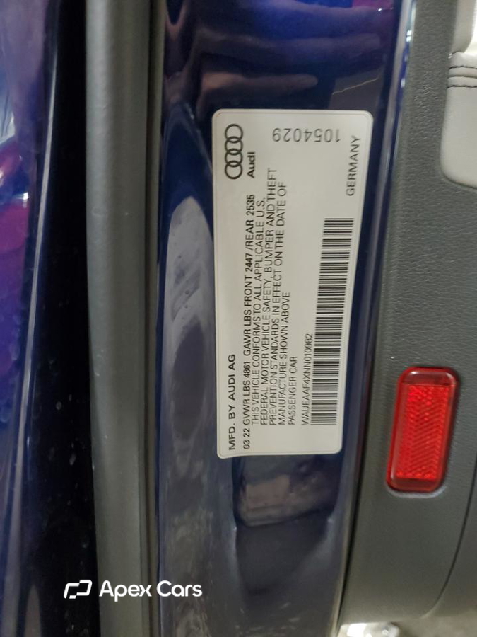 Audi A4 2022