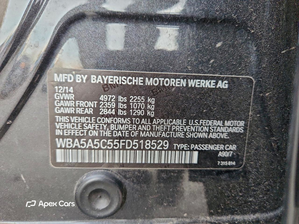 BMW Series 5 2015