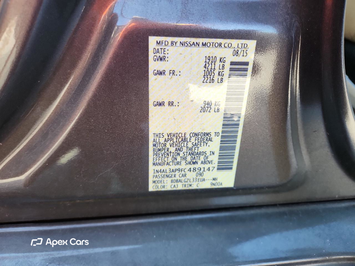 Nissan Altima 2015