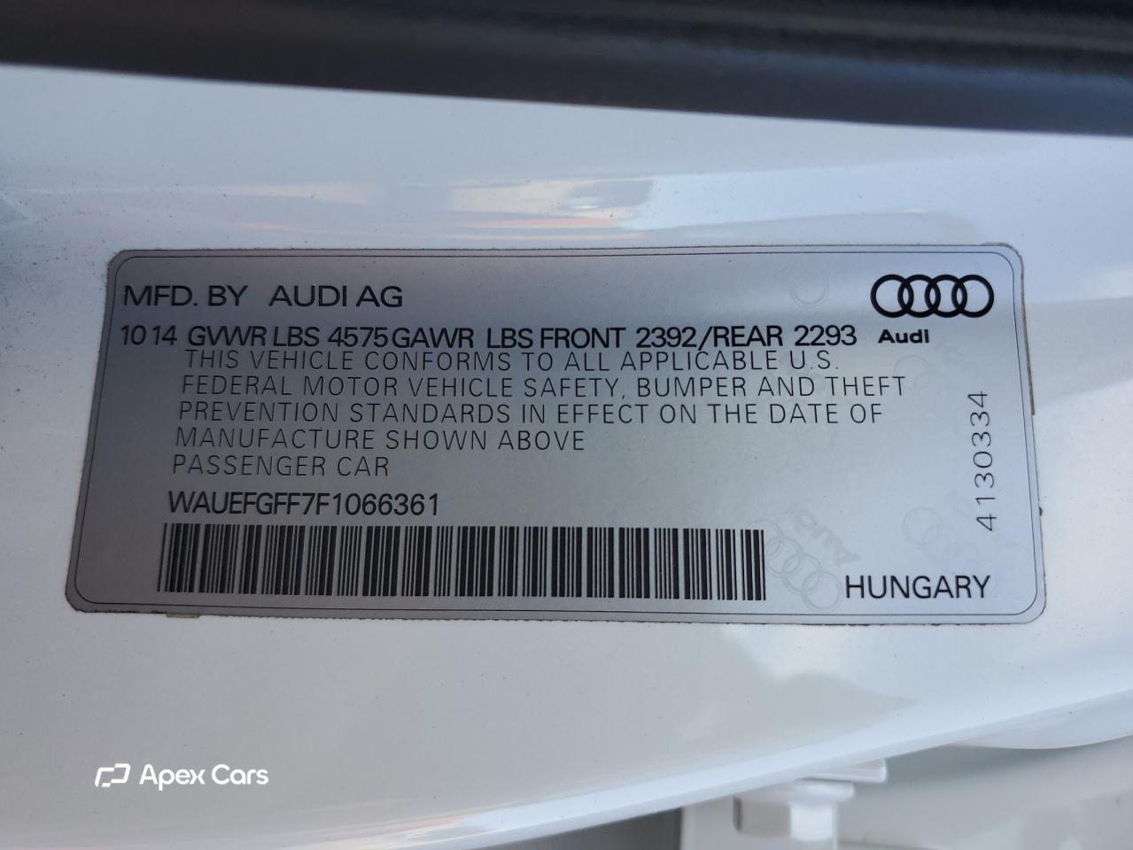 Audi A3 2015