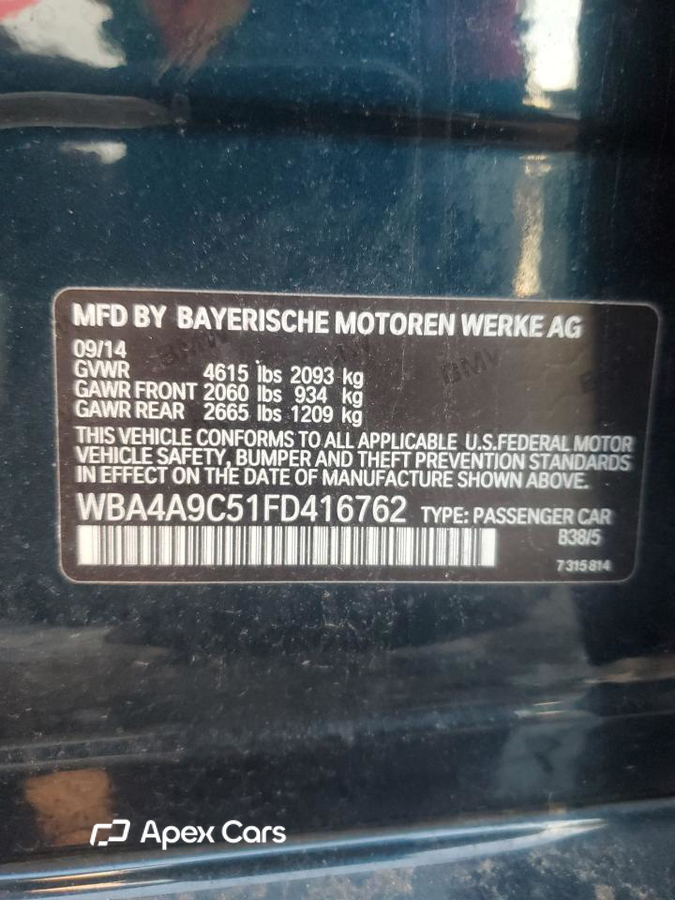 BMW Series 4 2015