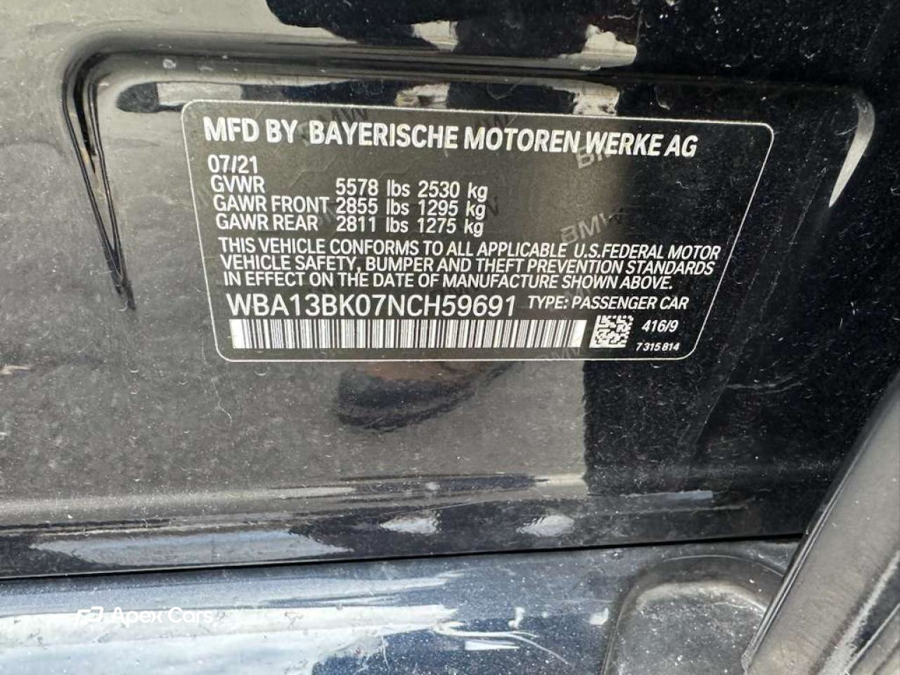 BMW M5 2022