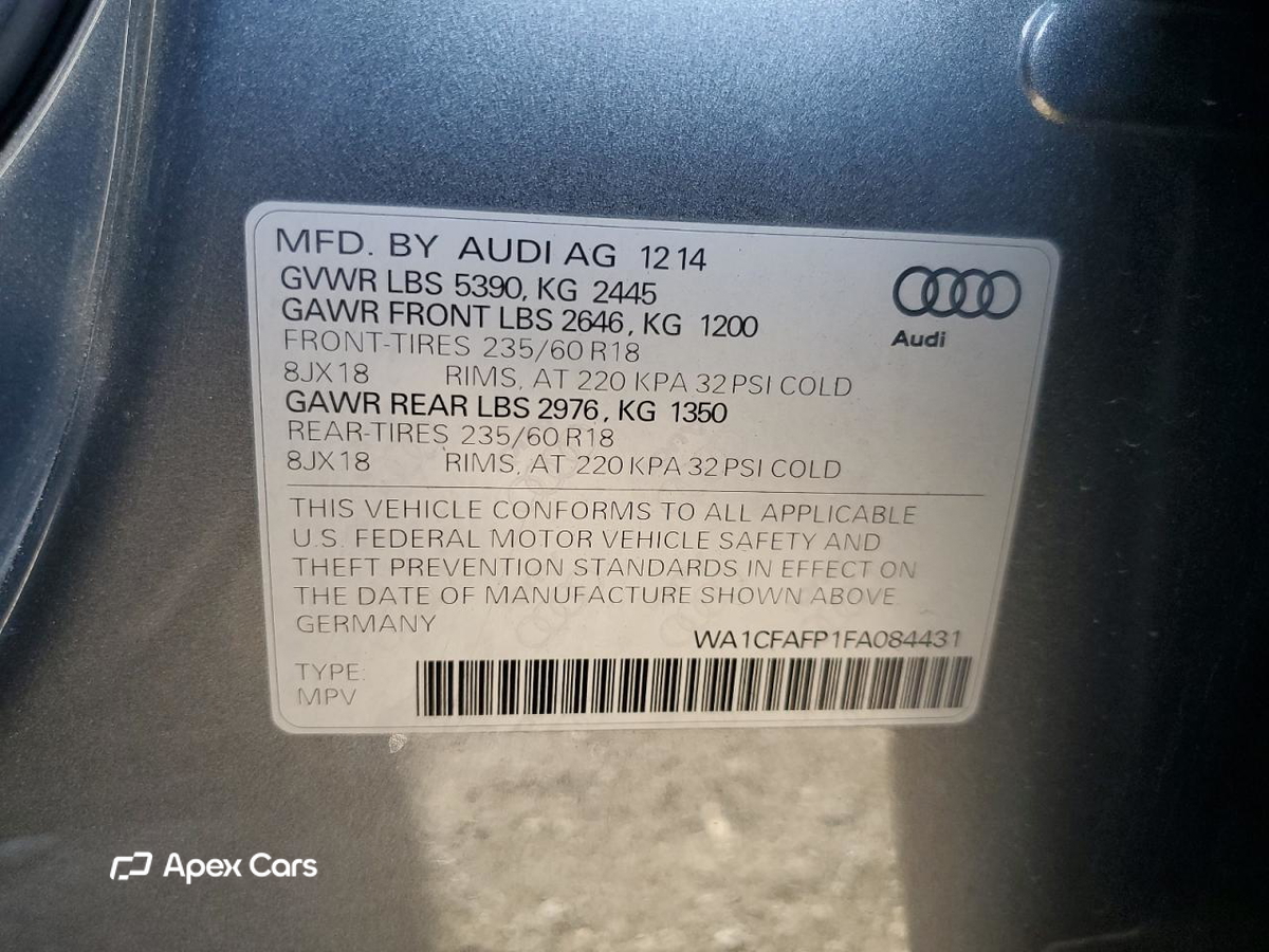 Audi Q5 2015