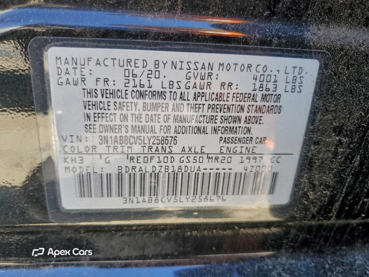 Nissan Sentra 2020