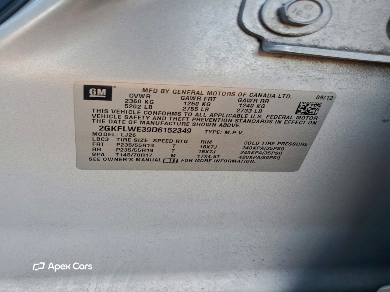 GMC Terrain 2013