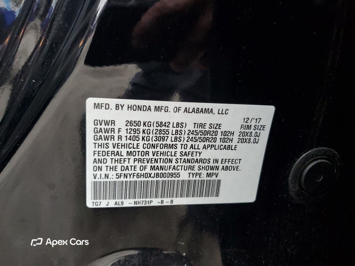 Honda Pilot 2018
