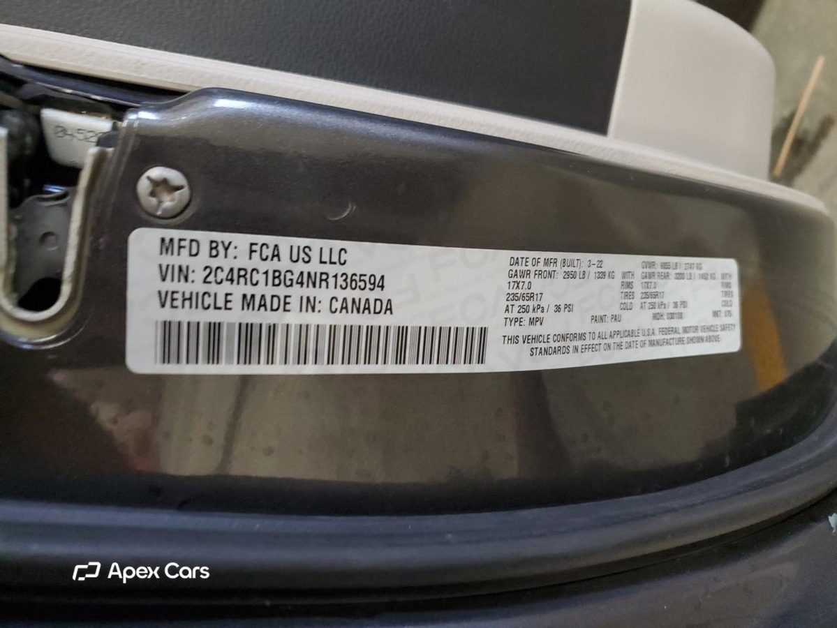 Chrysler Pacifica 2022