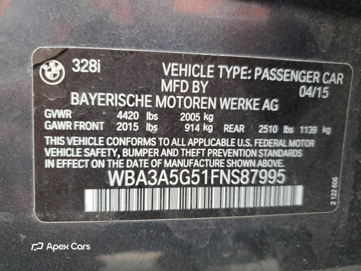 BMW Series 3 2015