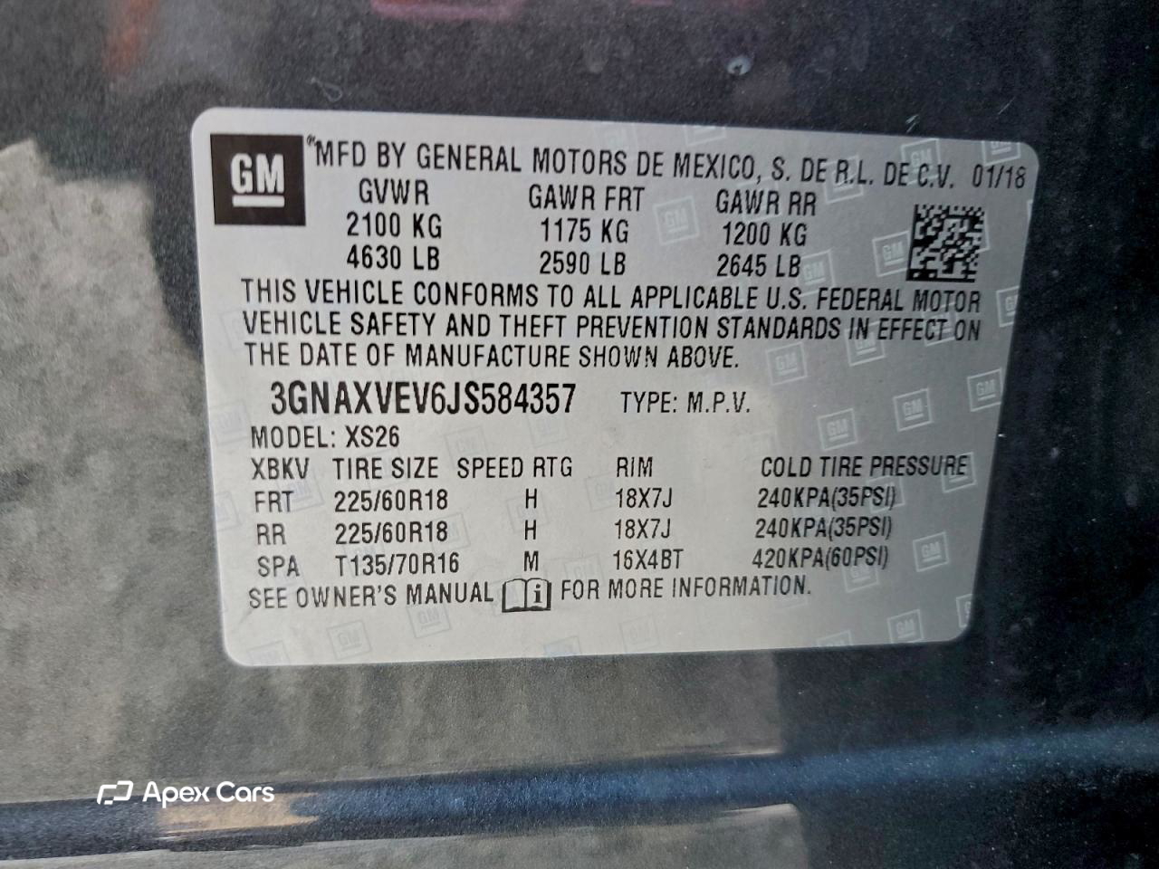 Chevrolet Equinox 2018