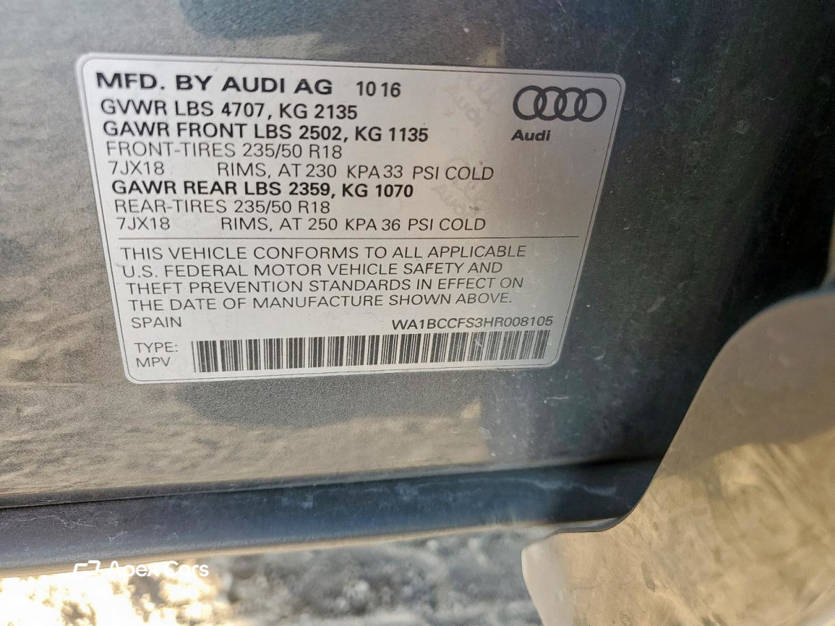 Audi Q3 2017
