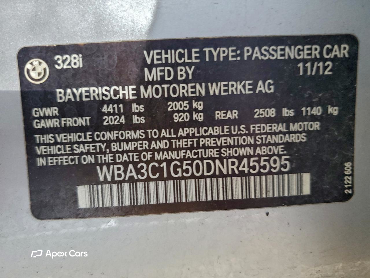BMW Series 3 2013