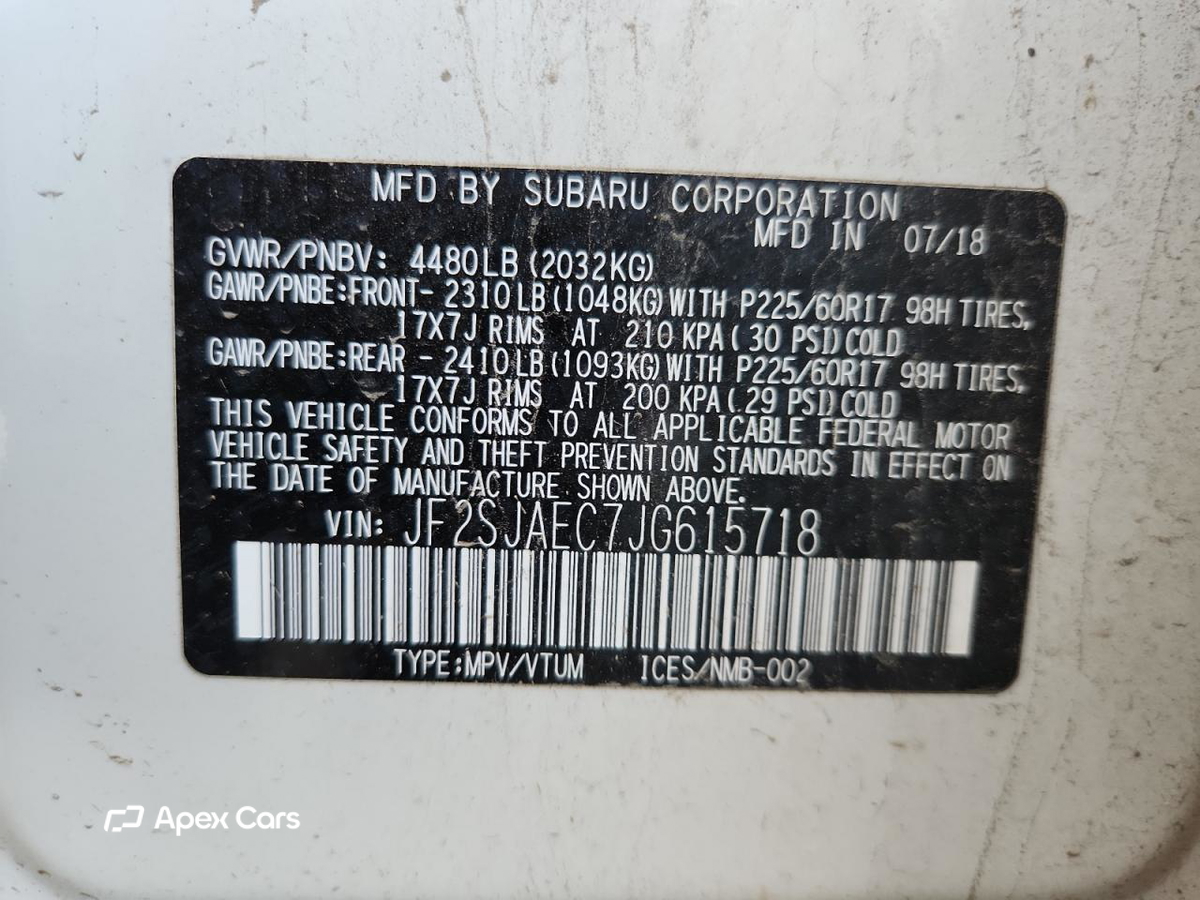 Subaru Forester 2018
