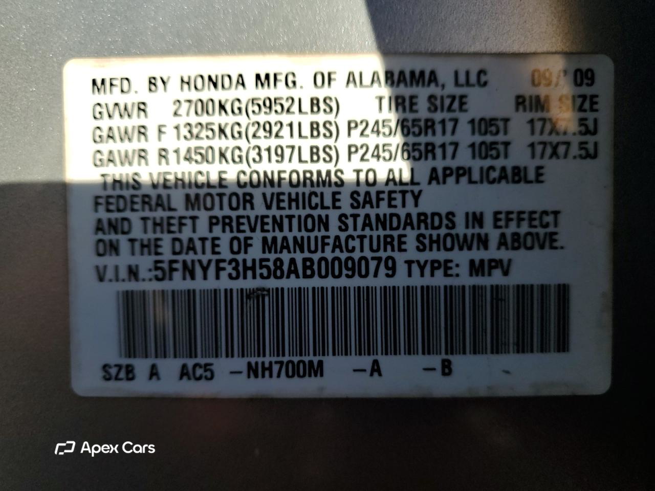 Honda Pilot 2010