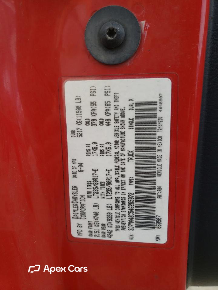 Dodge RAM 2004