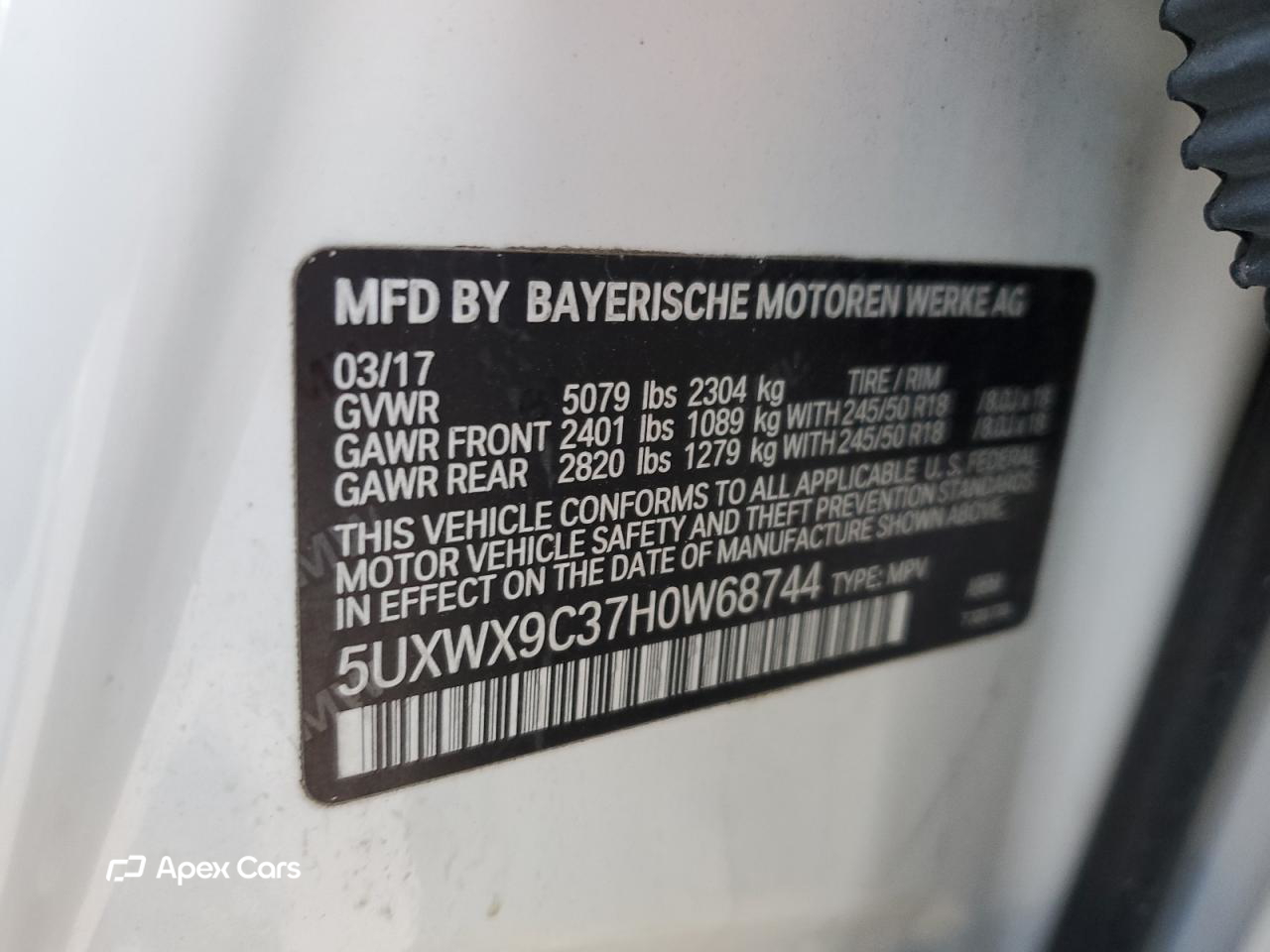 BMW X3 2017