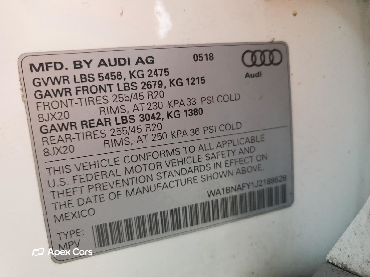 Audi Q5 2018