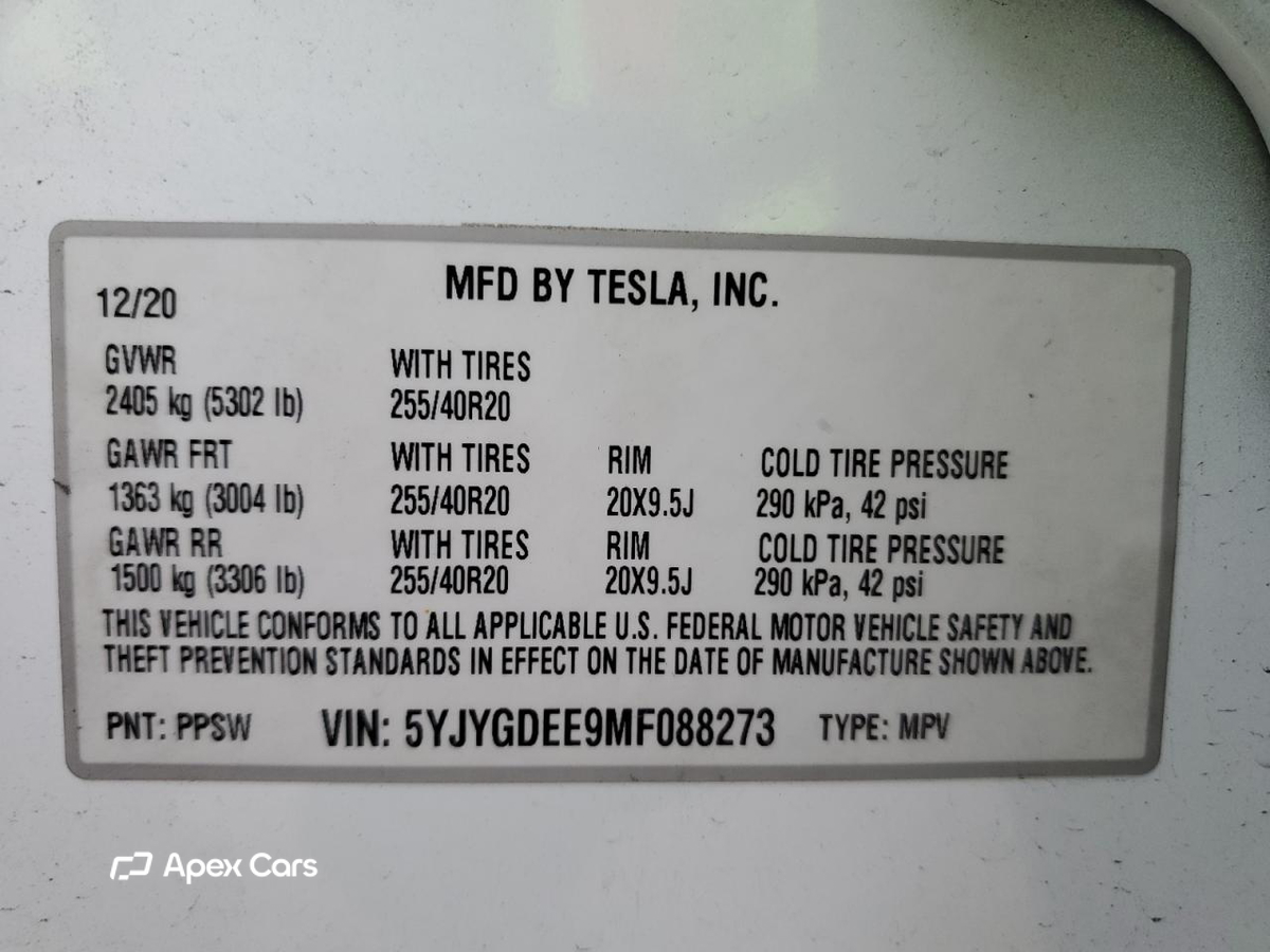 Tesla Model Y 2021