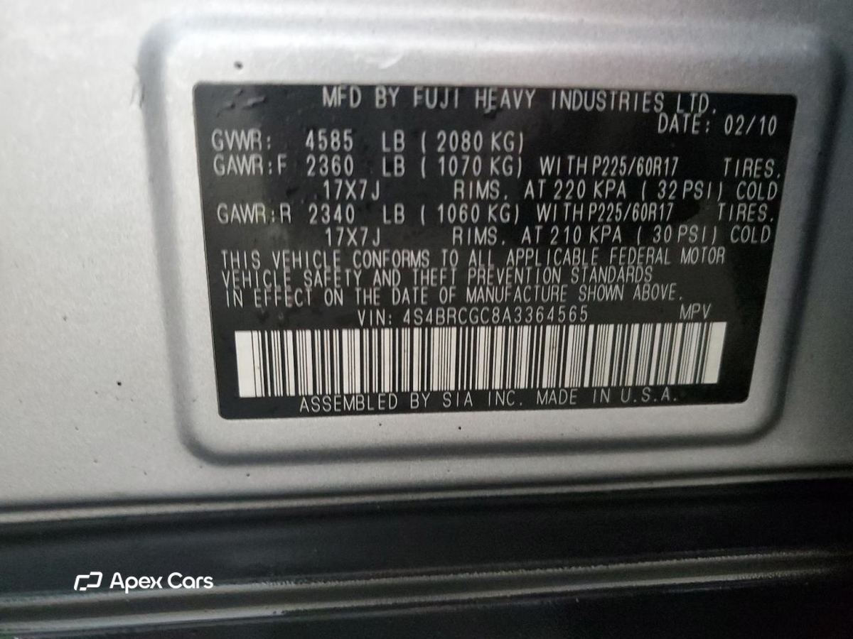 Subaru Outback 2010