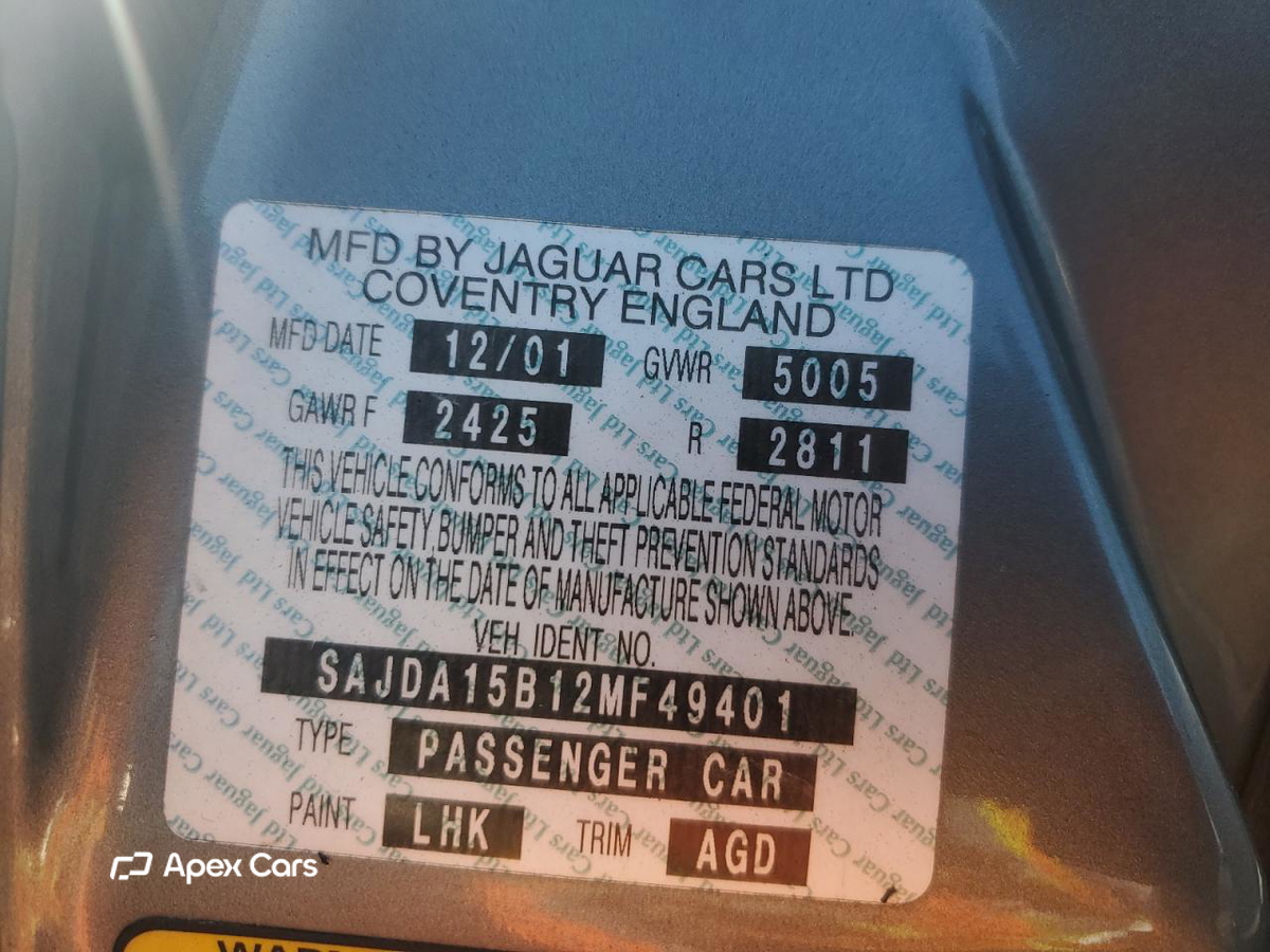 Jaguar XJR 2002