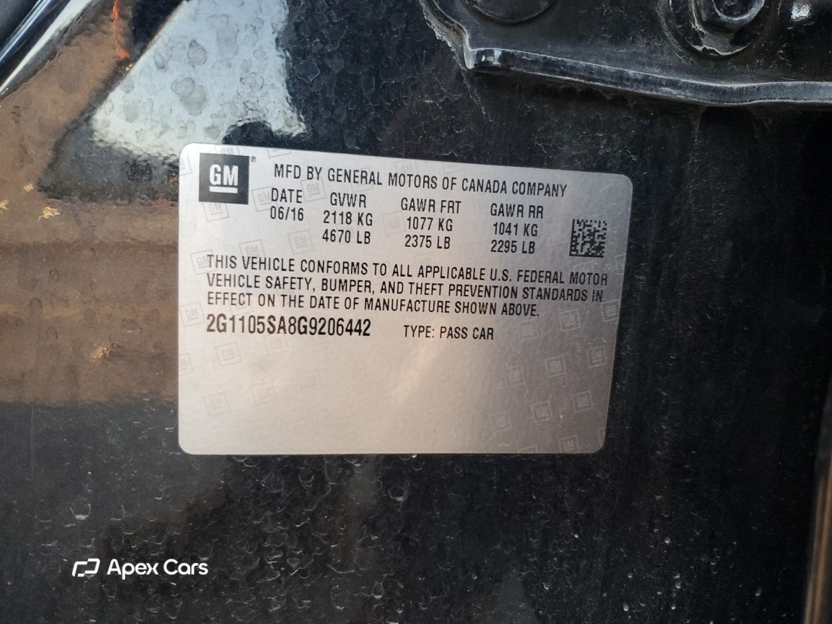 Chevrolet Impala 2016