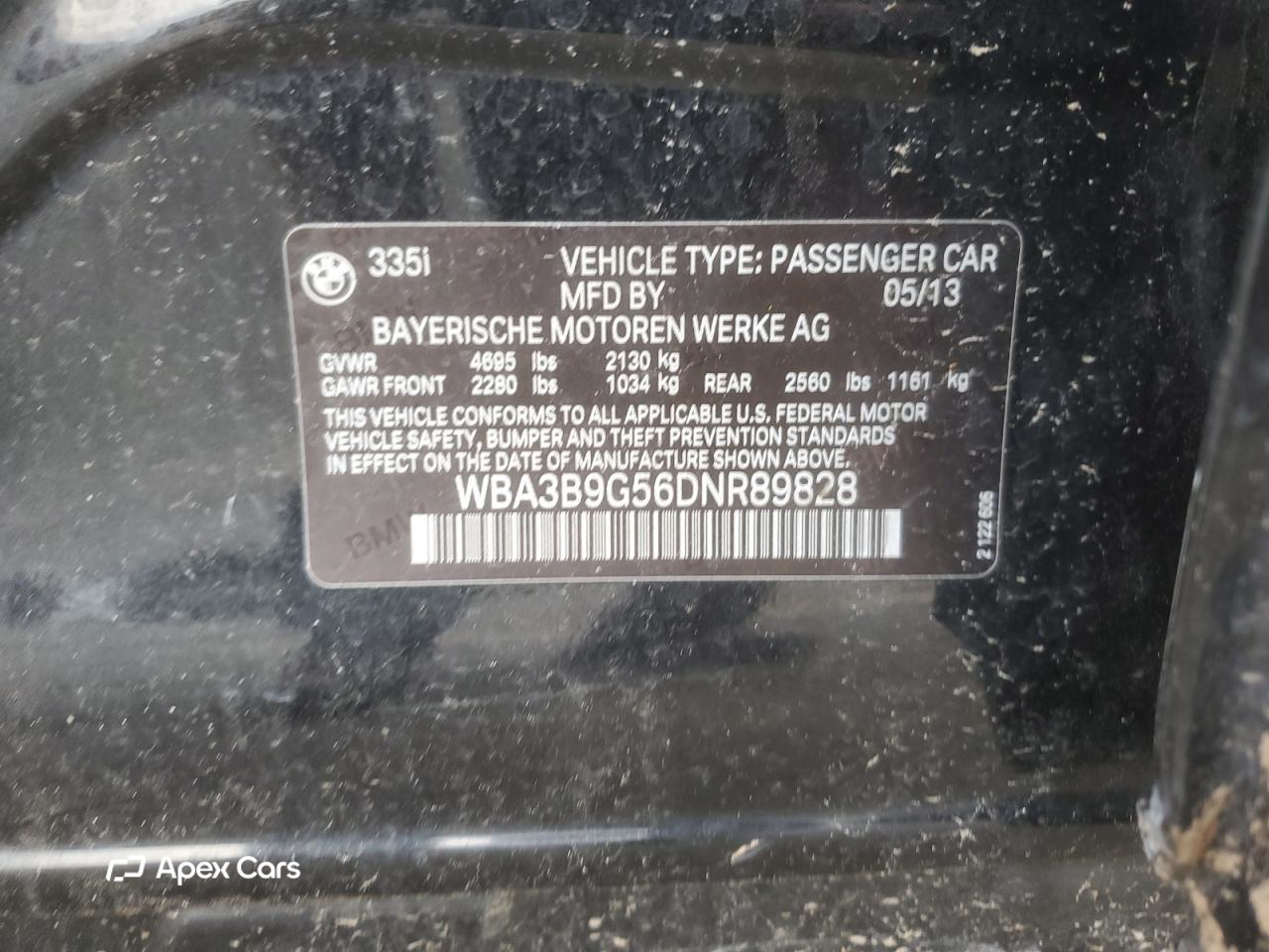 BMW Series 3 2013