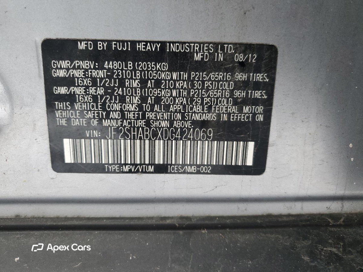 Subaru Forester 2013