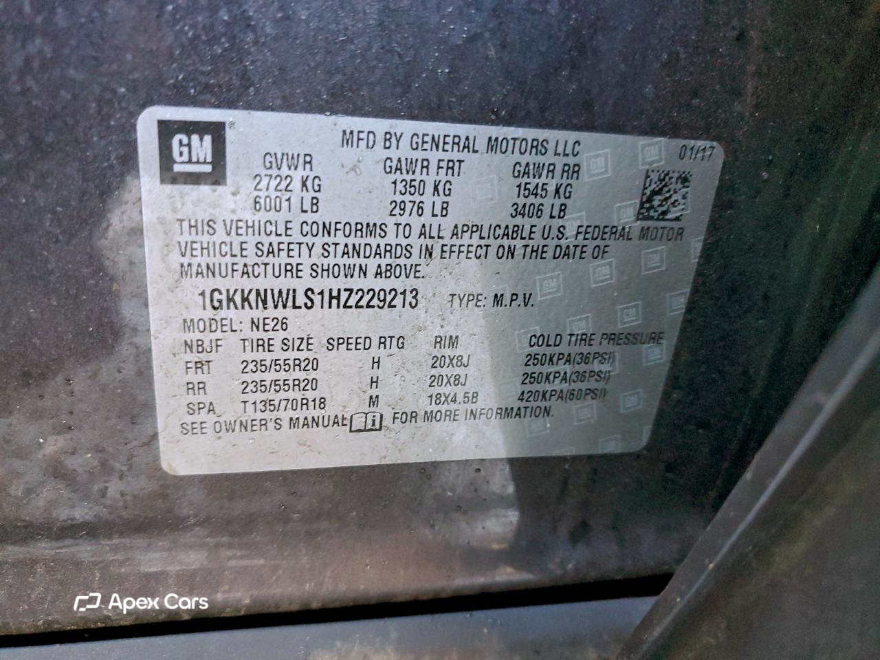 GMC Acadia 2017