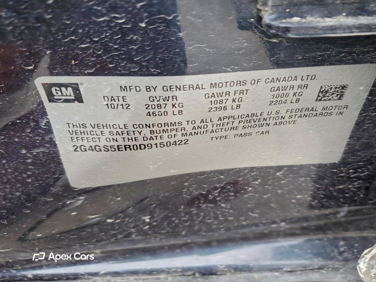Buick Regal 2013