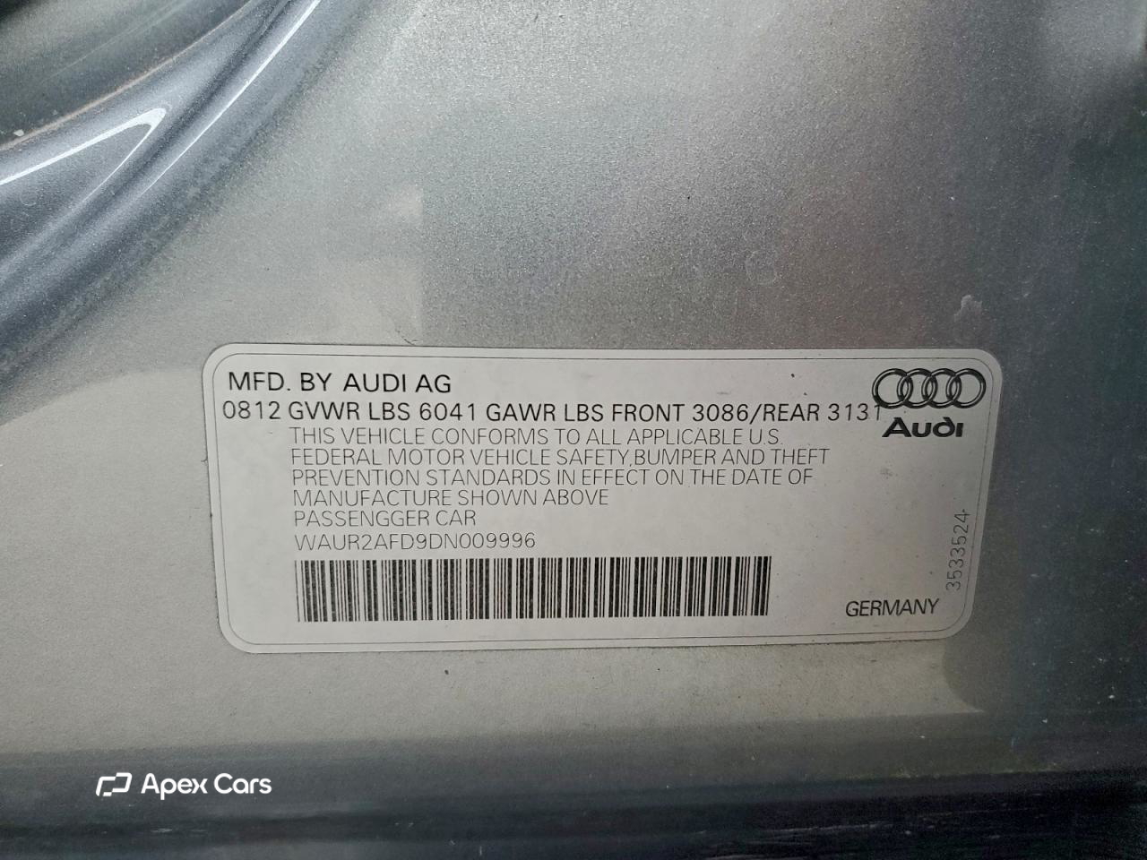 Audi A8 2013