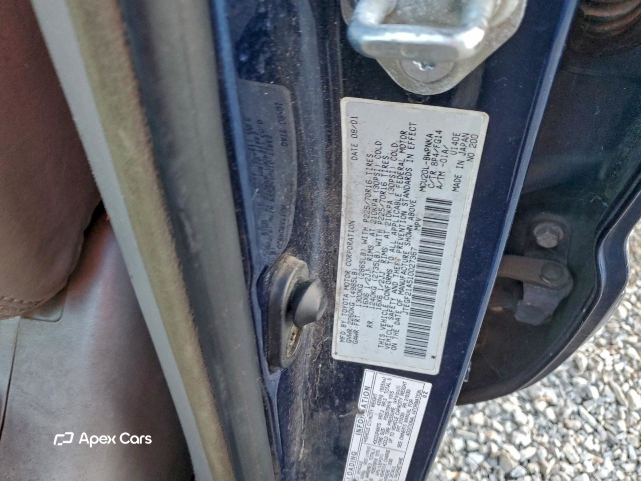 Toyota Highlander 2001
