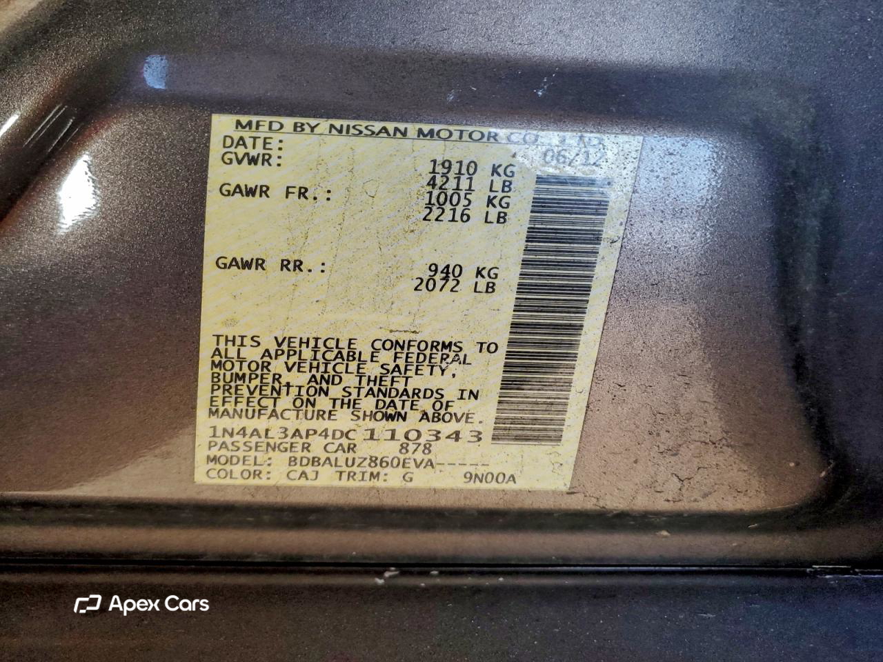 Nissan Altima 2013