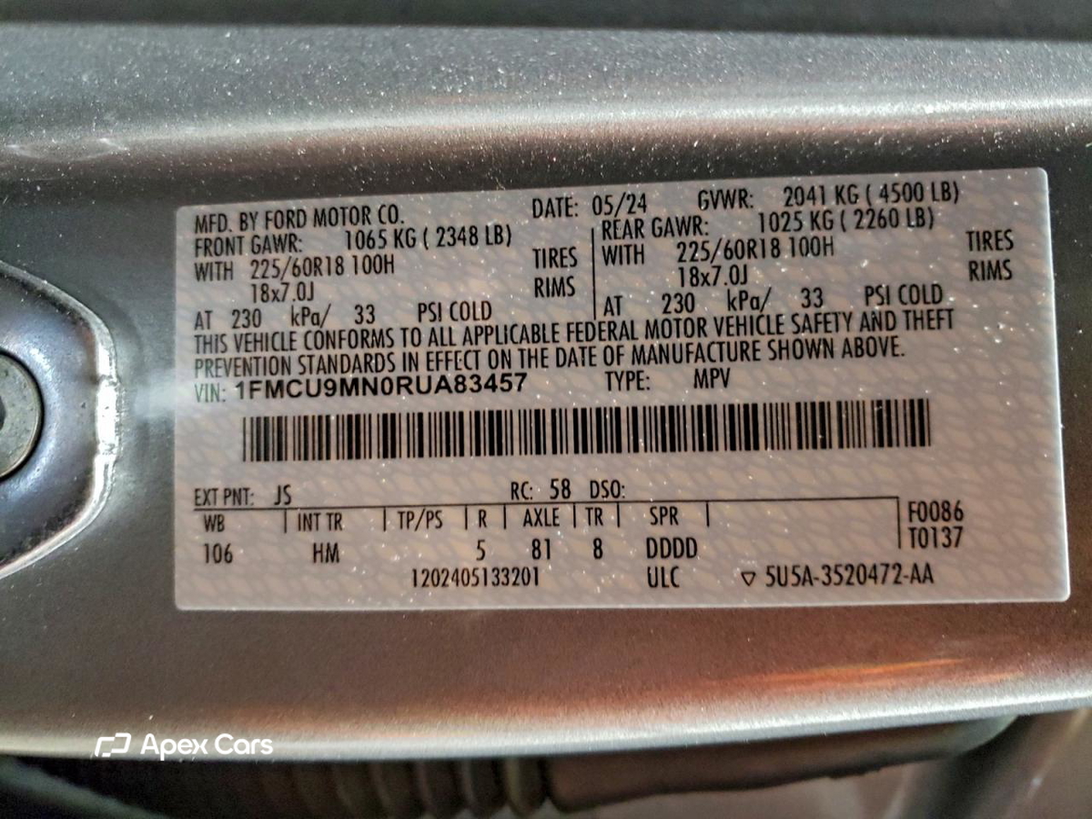 Ford Escape 2024